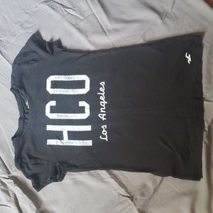 Hollister girls xs black t-shirt